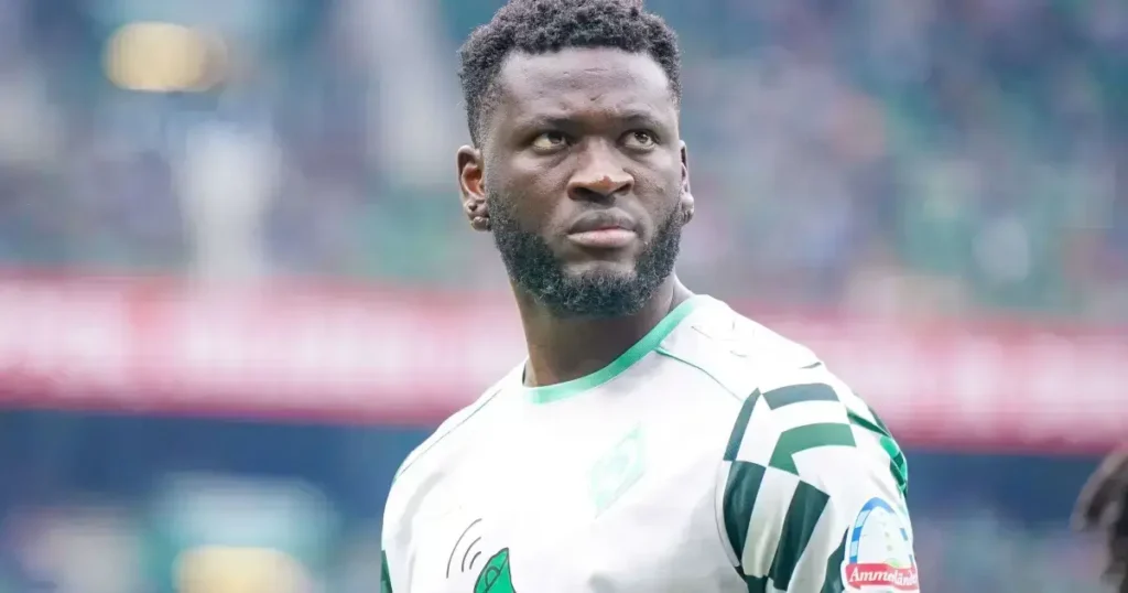 വെർഡർ ബ്രെമെൻ താരം ബോണിഫേസിന് വീണ്ടും പരിക്കേറ്റു; ഡിസംബറിന് ശേഷം കളത്തിലിറങ്ങിയിട്ടില്ല