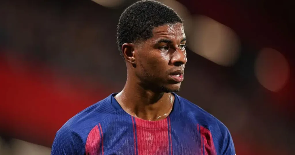 ബാഴ്സലോണയിൽ മാർക്കസ് റാഷ്ഫോർഡിന്റെ ഭാവി അനിശ്ചിതത്വത്തിൽ; ഗാവിക്ക് അവസരം നൽകി ഹാൻസി ഫ്ലിക്ക്