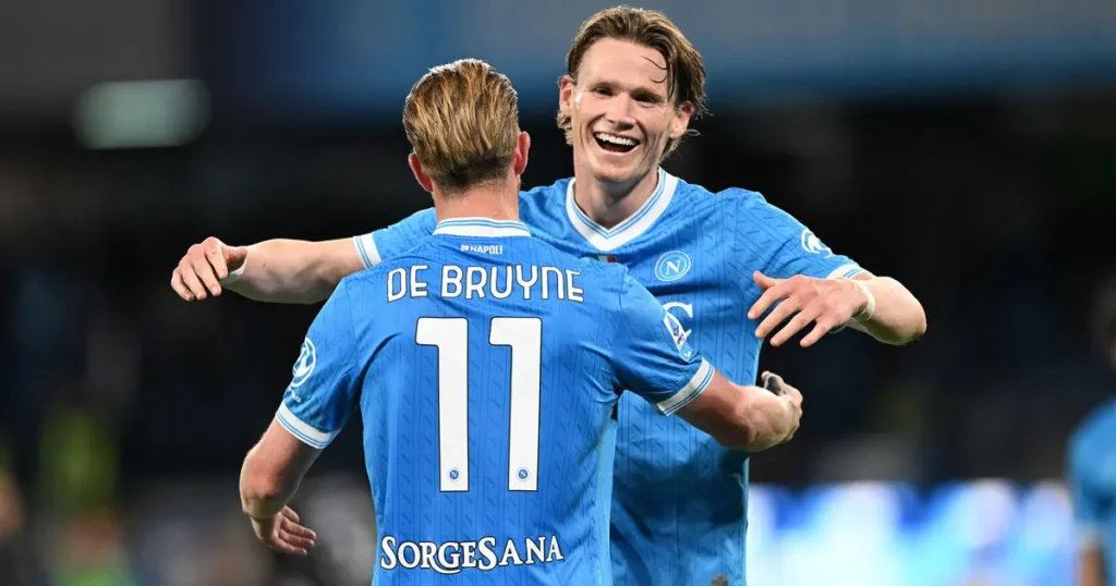 Serie A: क्रेमोनीस के खिलाफ मैकटोमिनी और डी ब्रुने का शानदार प्रदर्शन, 100 गोल पर बोले डी ब्रुने