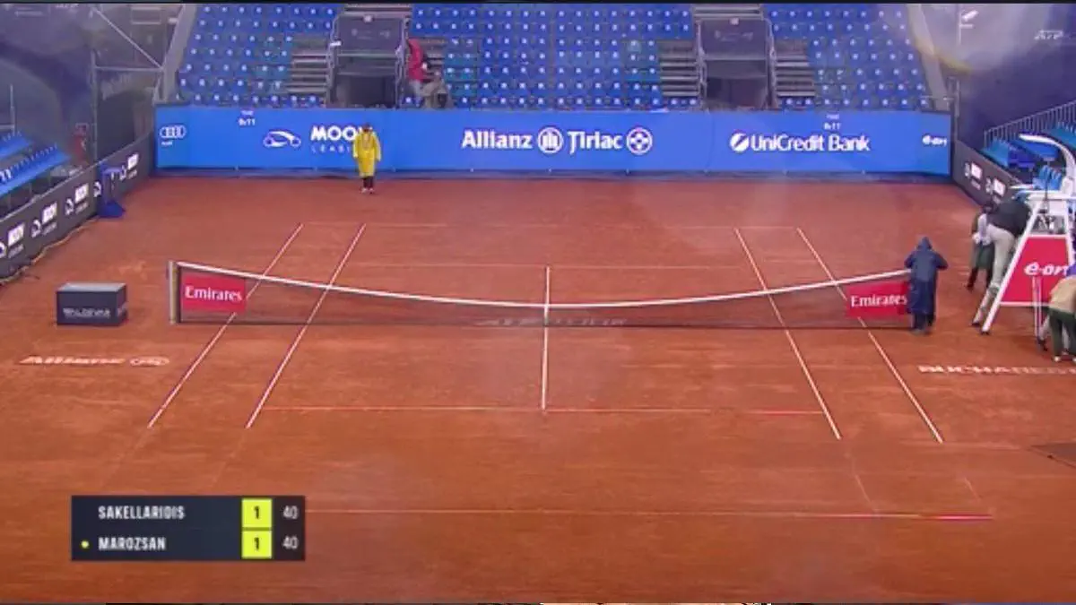All ATP 250 matches in Bucharest postponed to Friday. The reason is known