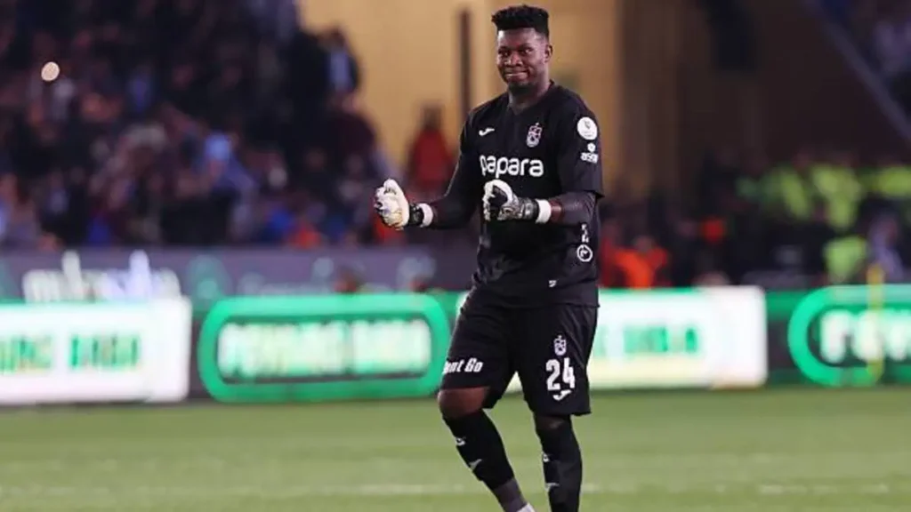 Andre Onana Stars as Trabzonspor’s Hero in Turkish Cup Semi-Final