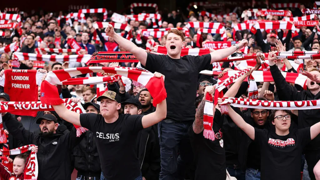 Arsenal Fans Shine with Stunning Display This Year Arsenal Fans Shine with Stunning Display This Year