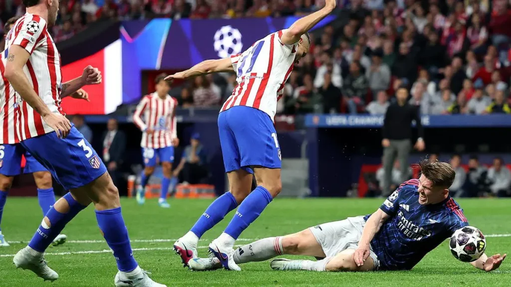 Arsenal Takes Lead in Champions League Semi-Final with Controversial Penalty