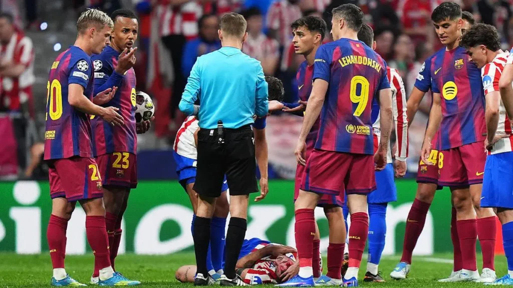 Barcelona submits new complaint to UEFA regarding Champions League officiating Barcelona submits new complaint to UEFA regarding Champions League officiating