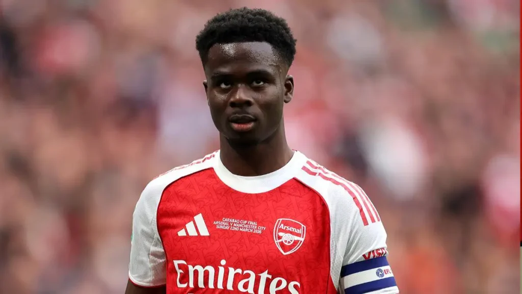 Bukayo Saka’s Recovery Timeline for Champions League Clash with Atlético Revealed