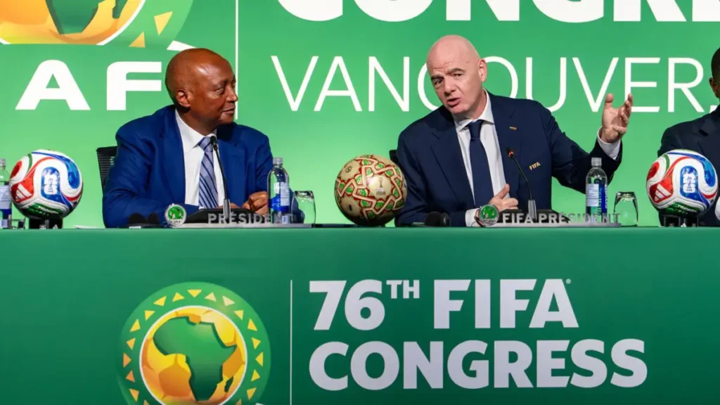 CAF Supports Gianni Infantino’s Bid for FIFA President Re-election