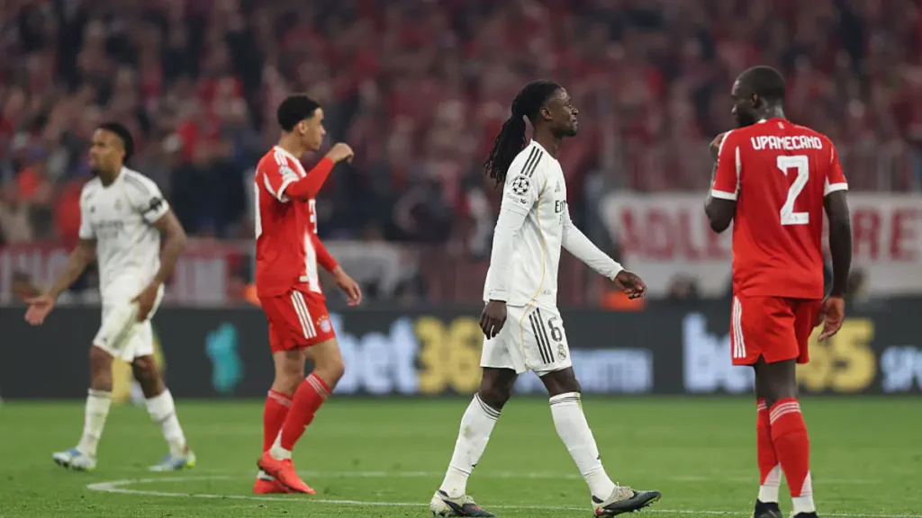 Camavinga Shockingly Shown Red in Unjust Dismissal Against Bayern Camavinga Shockingly Shown Red in Unjust Dismissal Against Bayern