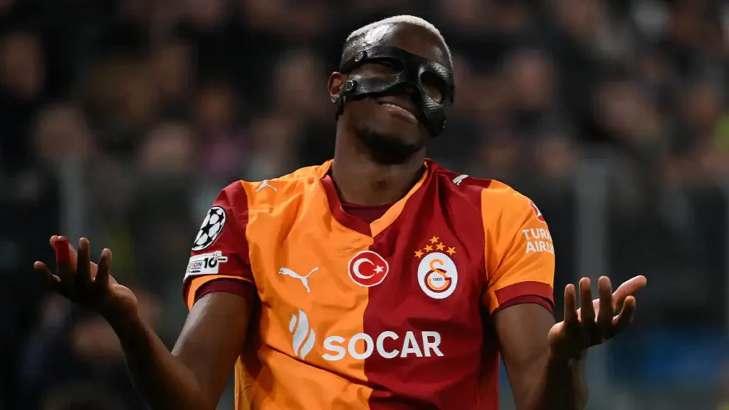 Fenerbahçe Plans to File Complaint Over Victor Osimhen’s Protective Mask. What’s Happening?