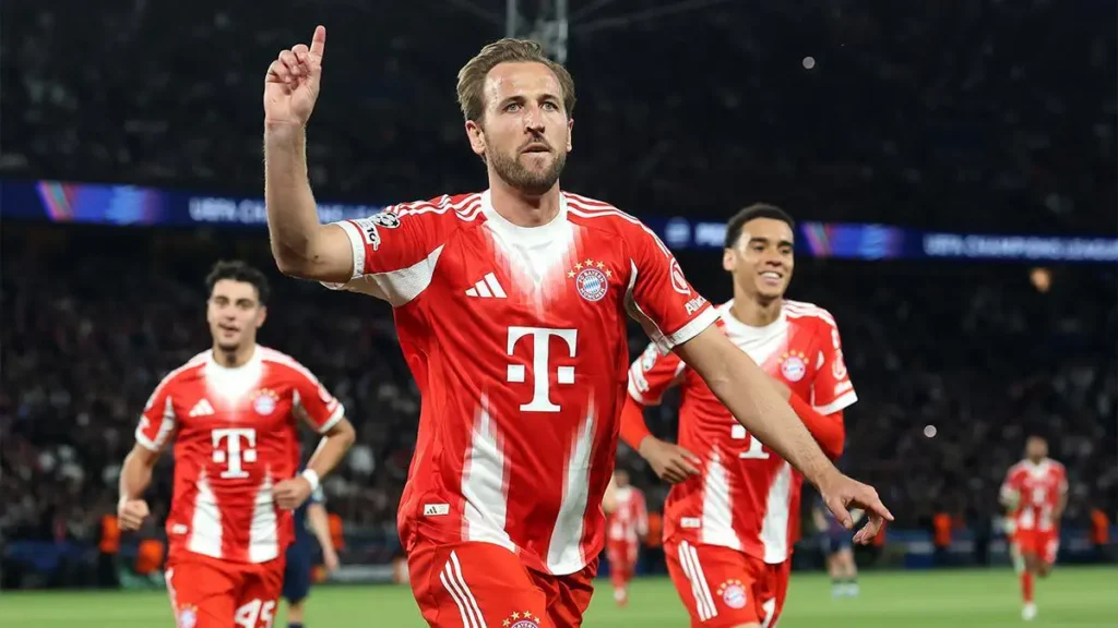 Harry Kane Shatters Gerrard’s Champions League Record with Penalty Against PSG