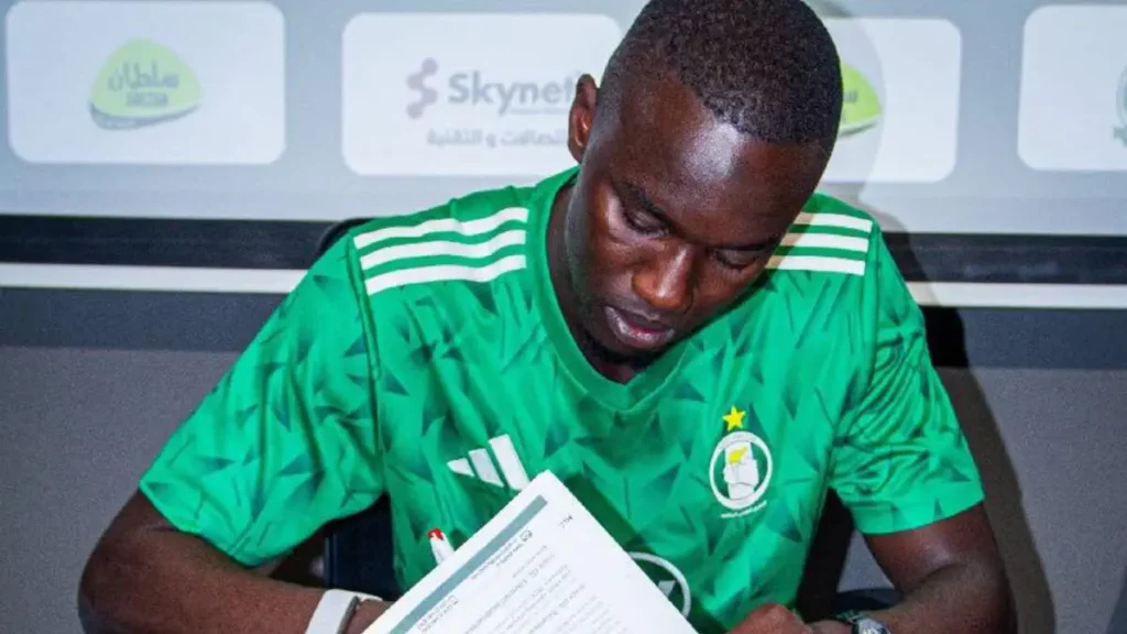 Mamadou Lamine Camara will sit out the season for Al Ahli Tripoli.