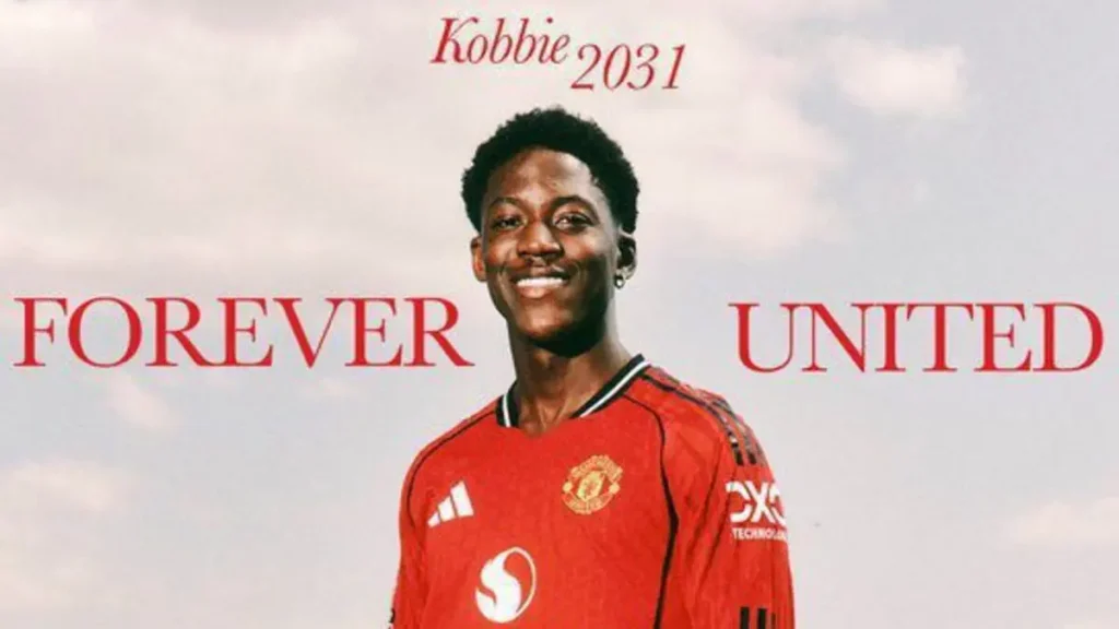 Manchester United Confirms Kobbie Mainoo’s Contract Extension Through 2031
