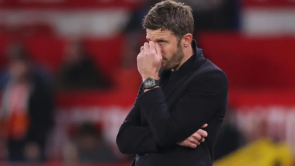 Manchester United management travels to Germany for head coach discussions. Manchester United management travels to Germany for head coach discussions.