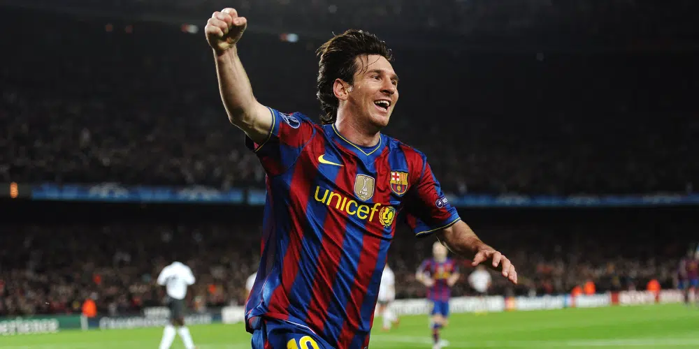 Messi Scores Four Goals Against Arsenal in Dominant Performance Messi Scores Four Goals Against Arsenal in Dominant Performance