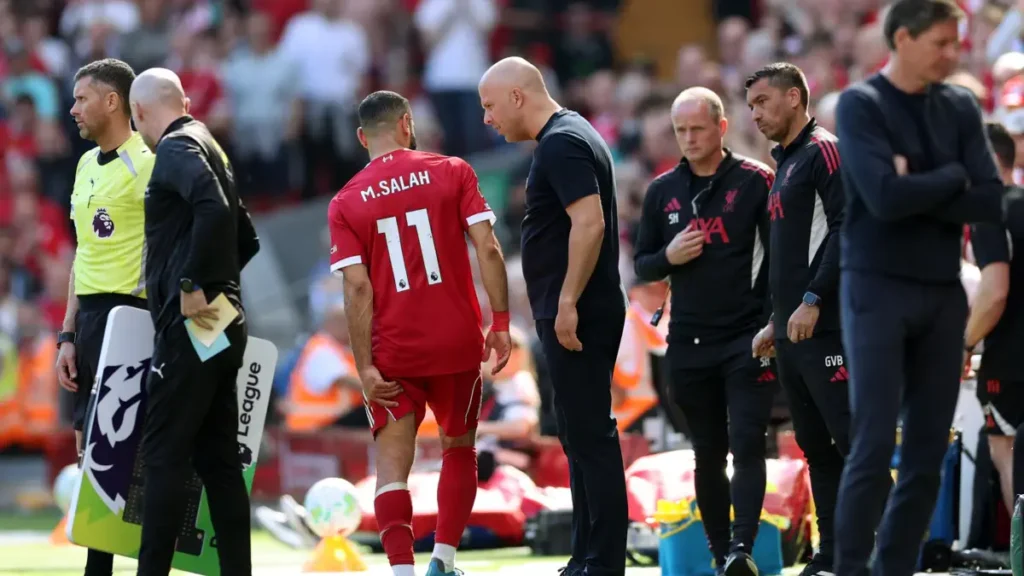 Mohamed Salah Might Have Played His Last Games for Liverpool Following Suspected Hamstring Injury Against Crystal Palace