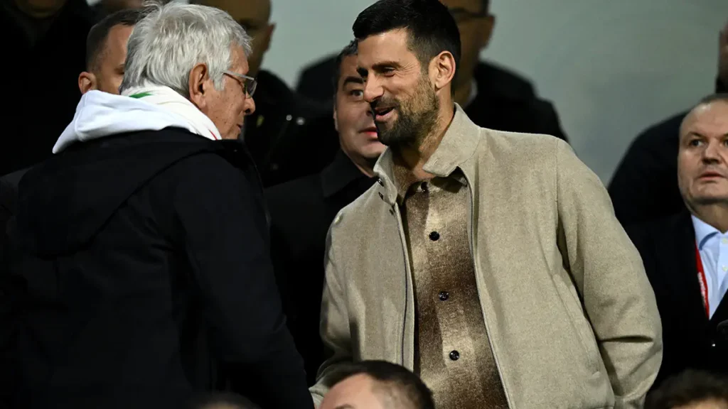 Novak Djokovic Celebrates Bosnia’s Victory Over Italy with Fans