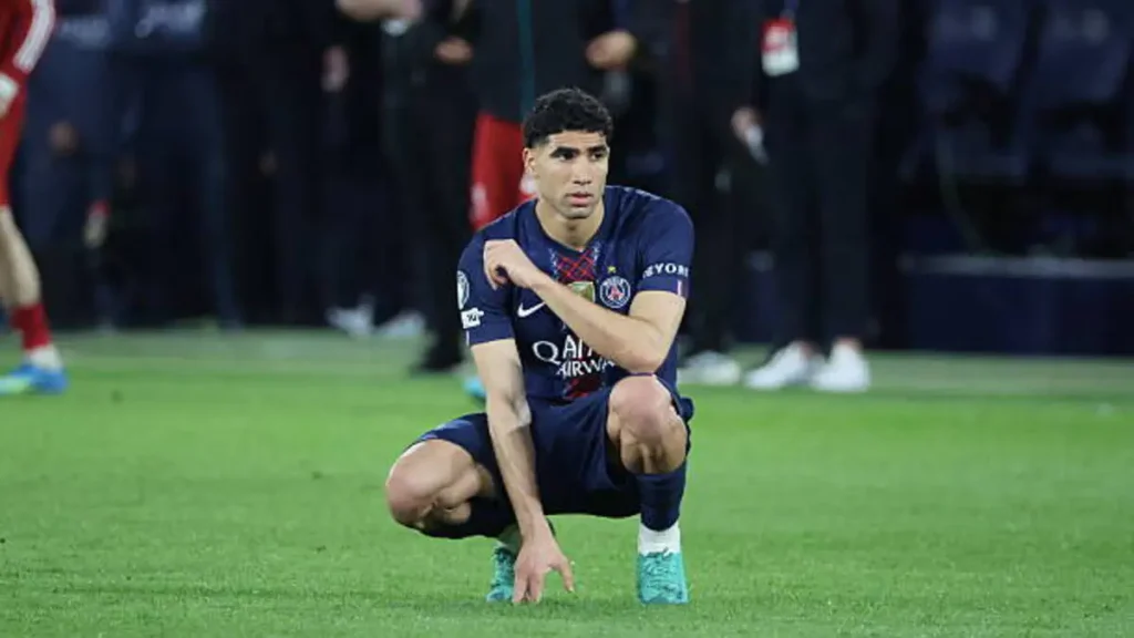 Reasons Behind Achraf Hakimi’s Exclusion from the Marc-Vivien Foé Award Shortlist
