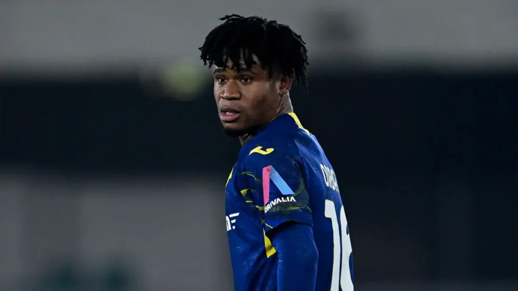 Verona Striker Gift Orban Clashes with Fan After Defeat to AC Milan