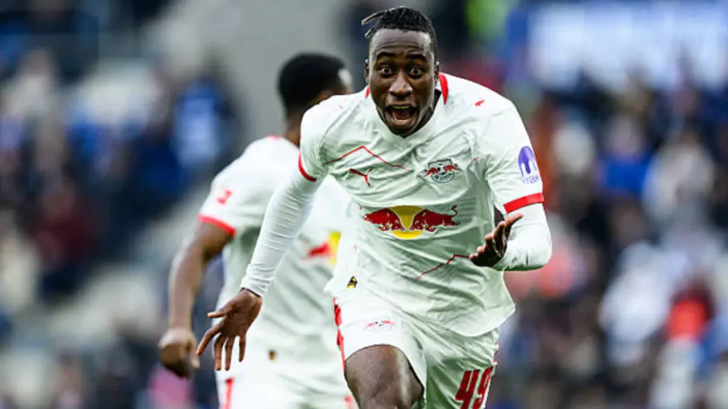 Yan Diomande scores a milestone in the Bundesliga