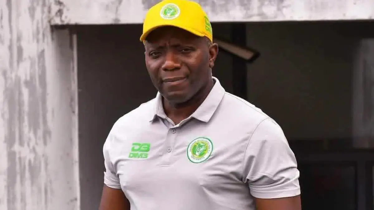 Yves Clement Arroga is no longer the manager of Panthere FC, a club in the Elite One