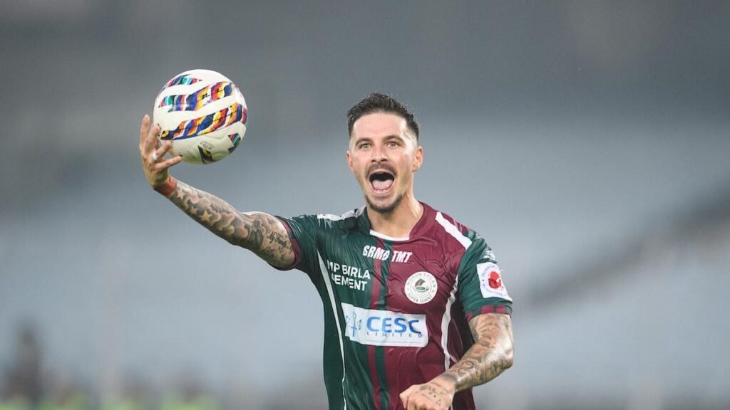 ഐഎസ്എൽ 2025-26: നോർത്ത് ഈസ്റ്റ് യുണൈറ്റഡ് – മോഹൻ ബഗാൻ മത്സരം തത്സമയം; മുംബൈ സിറ്റിക്കൊപ്പമെത്താൻ മോഹൻ ബഗാൻ ലക്ഷ്യമിടുന്നു