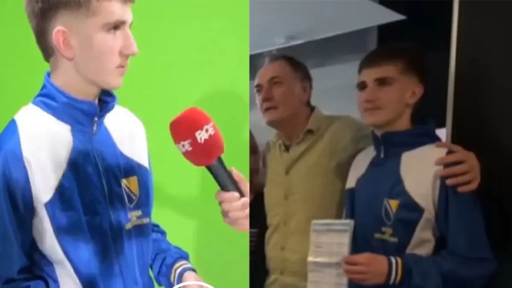 Bosnian Ballboy Who Took Donnarumma’s Cheat Sheet Set for World Cup Adventure Bosnian Ballboy Who Took Donnarumma’s Cheat Sheet Set for World Cup Adventure