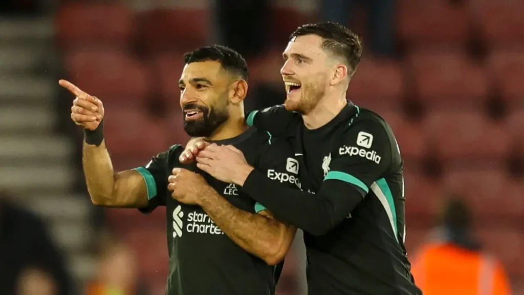 Mohamed Salah Shares Heartfelt Farewell to Andy Robertson Following Liverpool Departure
