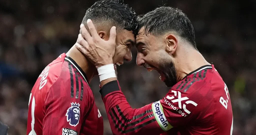 Premier League: मैनचेस्टर यूनाइटेड के ट्रेनिंग सेशन में ब्रूनो फर्नांडीस और कासेमीरो का शानदार प्रदर्शन