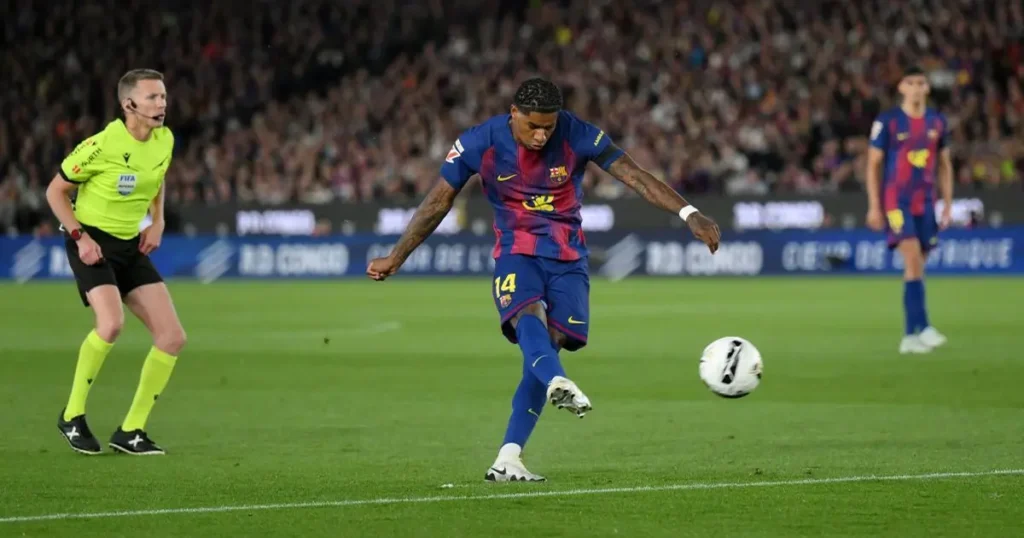 La Liga: मार्कस रैशफोर्ड ने 2012 के बाद बार्सिलोना के खिलाफ पहली बार फ्री-किक से गोल दागा