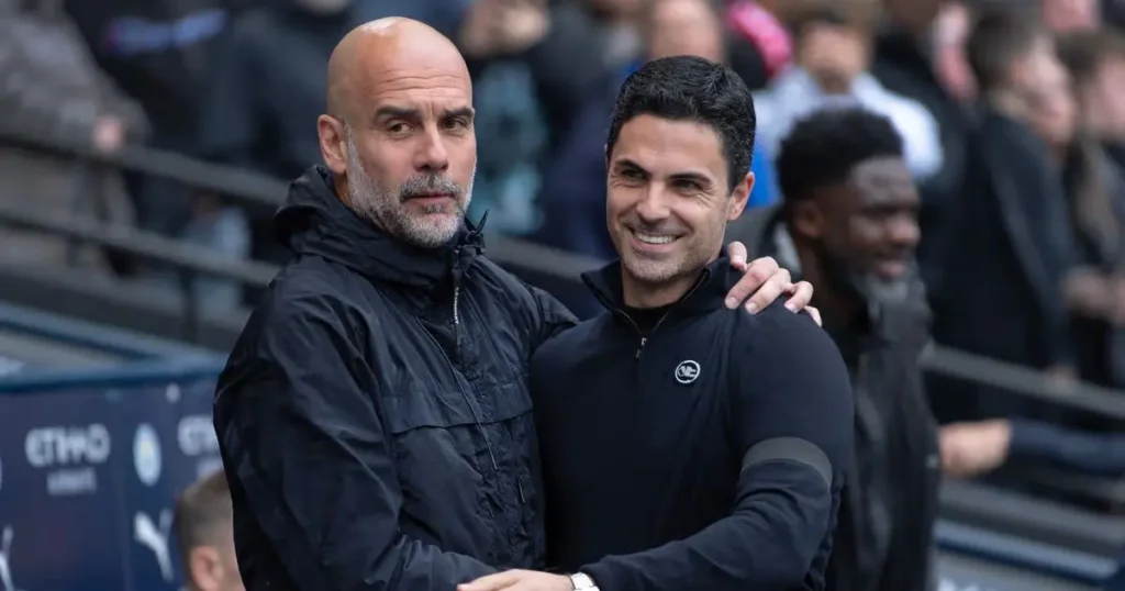Premier League: मैनचेस्टर सिटी का खिताब जीतने पर पेप गार्डियोला का संदेश साझा करेंगे मिकेल आर्टेटा Premier League: मैनचेस्टर सिटी का खिताब जीतने पर पेप गार्डियोला का संदेश साझा करेंगे मिकेल आर्टेटा