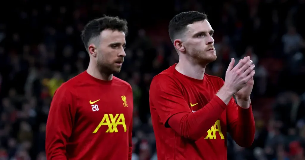 Premier League: डिएगो जोटा के पारिवारिक दुख पर एंड्रयू रॉबर्टसन बोले, ‘उस वक्त फुटबॉल मायने नहीं रखता था’ Premier League: डिएगो जोटा के पारिवारिक दुख पर एंड्रयू रॉबर्टसन बोले, ‘उस वक्त फुटबॉल मायने नहीं रखता था’