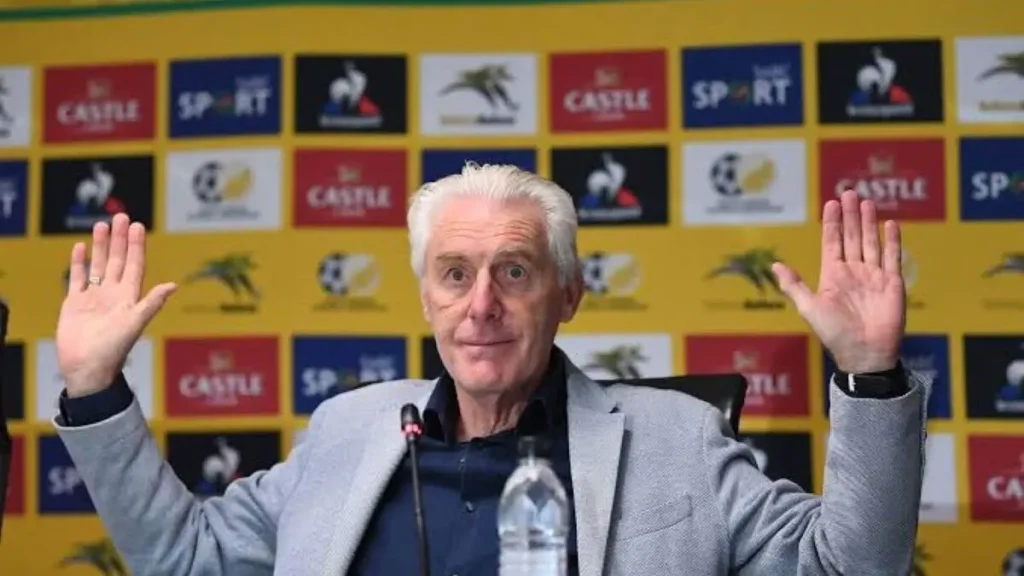Bafana Bafana Cancels Flight to Mexico as Only Coach Hugo Broos Gets Visa