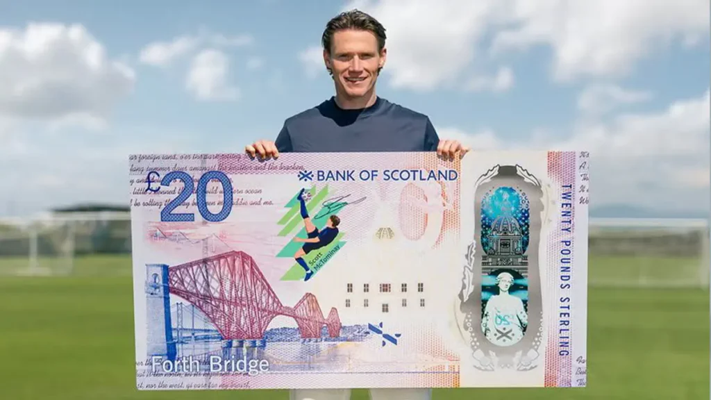 Bank of Scotland Releases New Currency to Celebrate Scott McTominay’s Iconic Goal