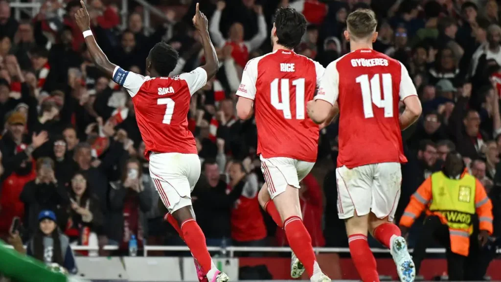 Bukayo Saka Scores to Set Historic Arsenal Record in Champions League Semi-Finals