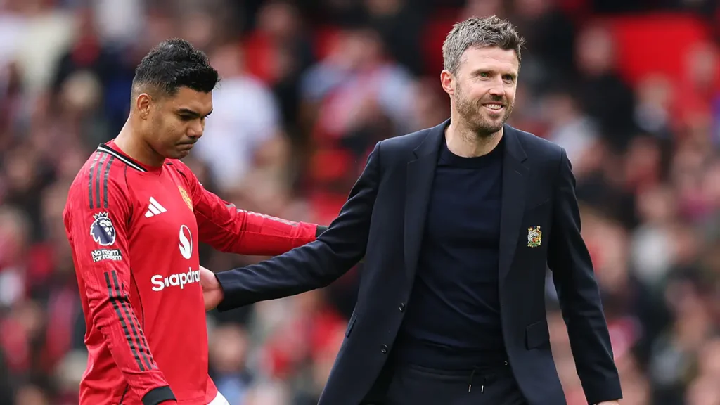 Casemiro shares his thoughts on Carrick’s suitability to lead Manchester United