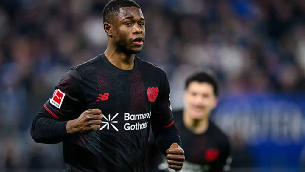 Christian Kofane scores his first key goal in the Bundesliga since March
