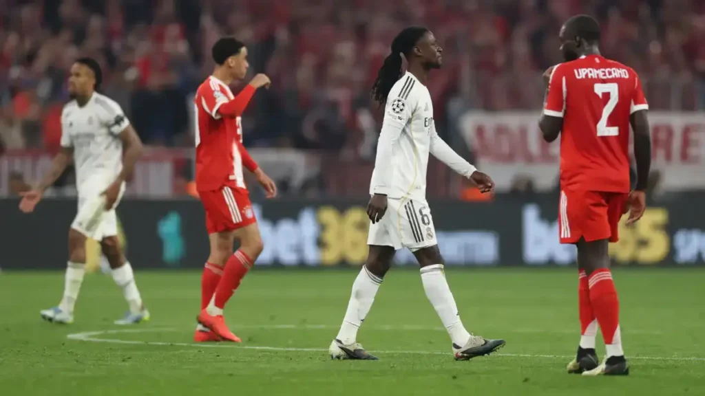 Eduardo Camavinga reflects on heartbreak after red card against Bayern Munich: “Football is ungrateful.”