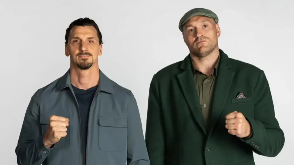 Fury and Ibrahimović Team Up to Consider Buying an English Football Club