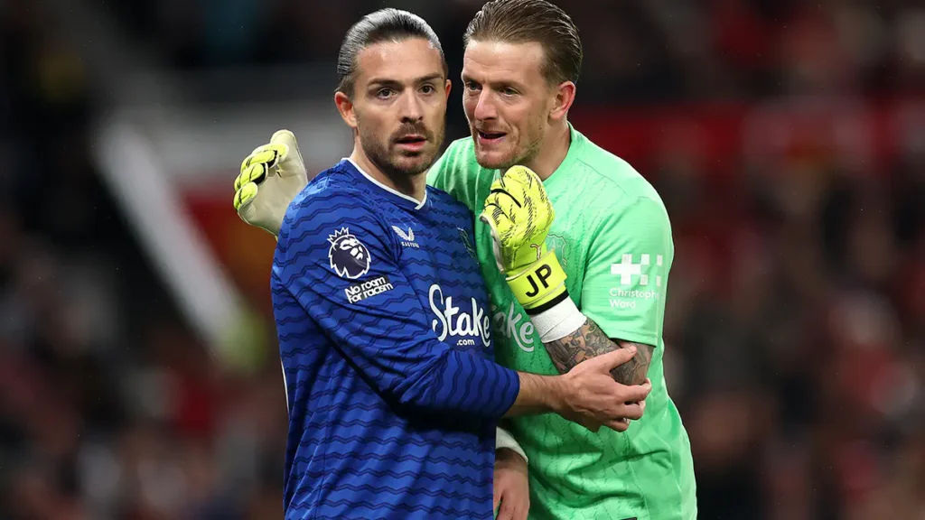 Grealish and Pickford Spotted Drunk at Strip Club in Latest Scandal