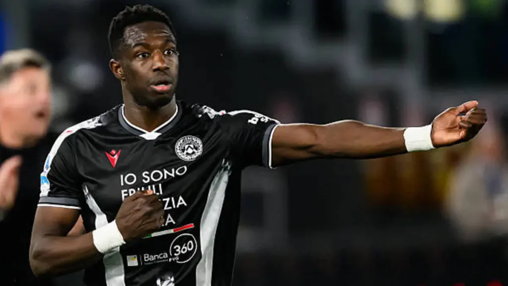 Hassane Kamara signs contract extension with Udinese