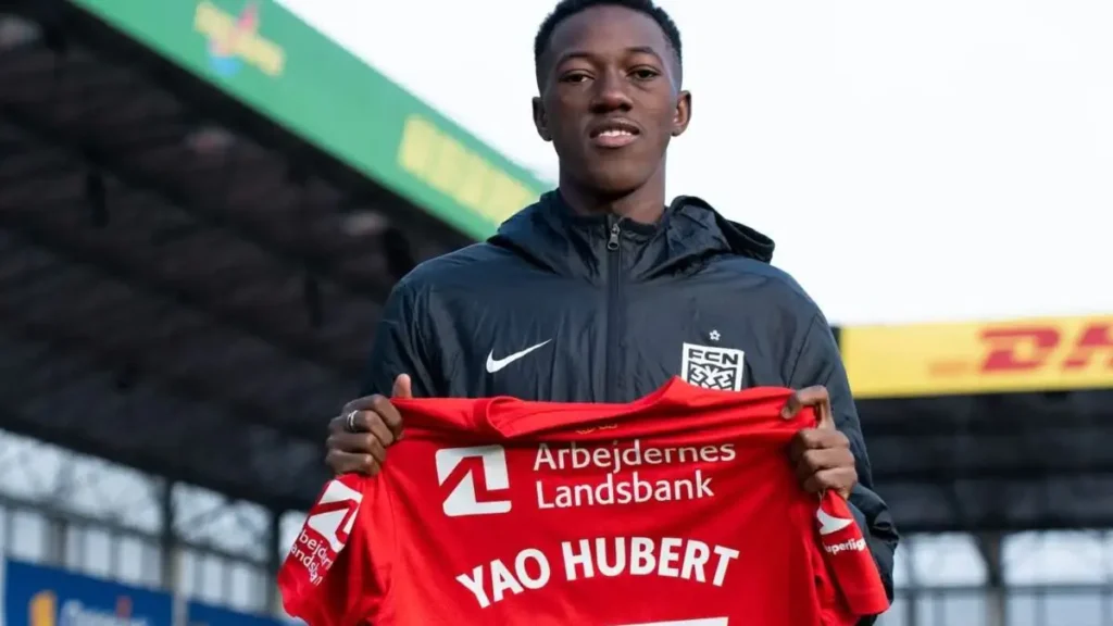 Hubert Yao Joins FC Nordsjælland