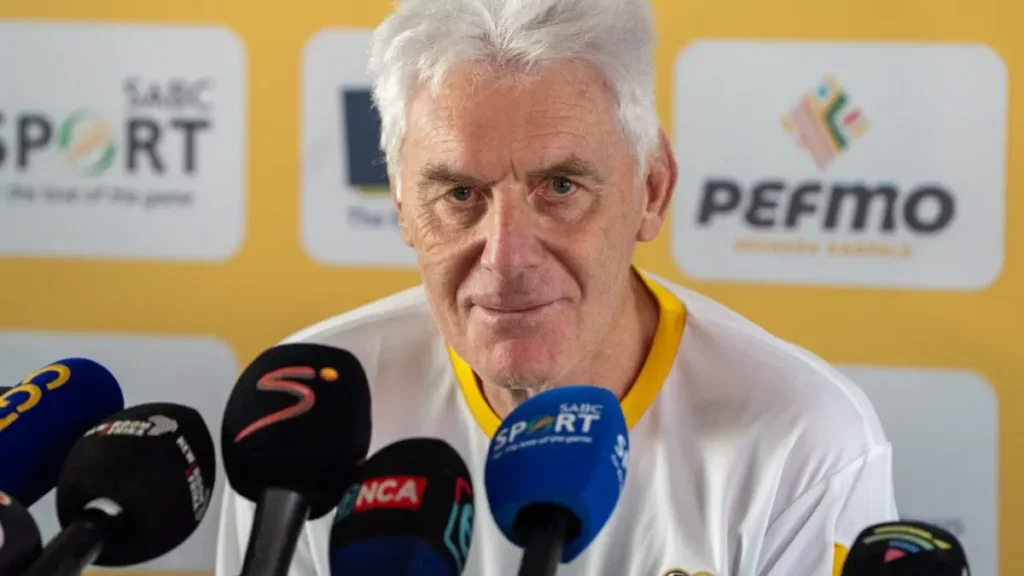 Hugo Broos Praises Sebelebele, Maseko, and Makhanya After Bafana Bafana’s Friendly Match