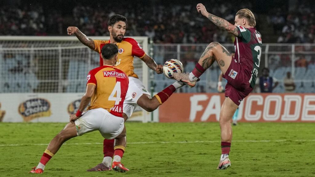 ISL ഫൈനൽ: ഈസ്റ്റ് ബംഗാൾ – ഇന്റർ കാശി പോരാട്ടം 7:30-ന്; ലൈവ് സ്കോറും പ്ലേയിംഗ് ഇലവനും അറിയാം