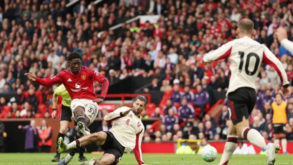 Kobbie Mainoo Shines as Manchester United Secures Champions League Spot Against Liverpool