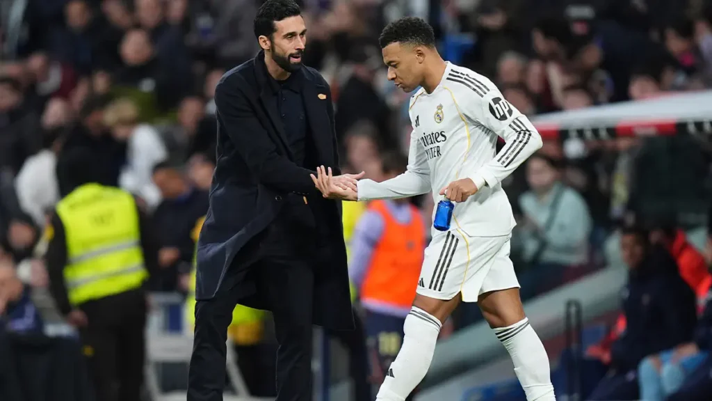 Kylian Mbappé responds to journalist: “I don’t watch Arbeloa’s press conferences.” Kylian Mbappé responds to journalist: “I don’t watch Arbeloa’s press conferences.”