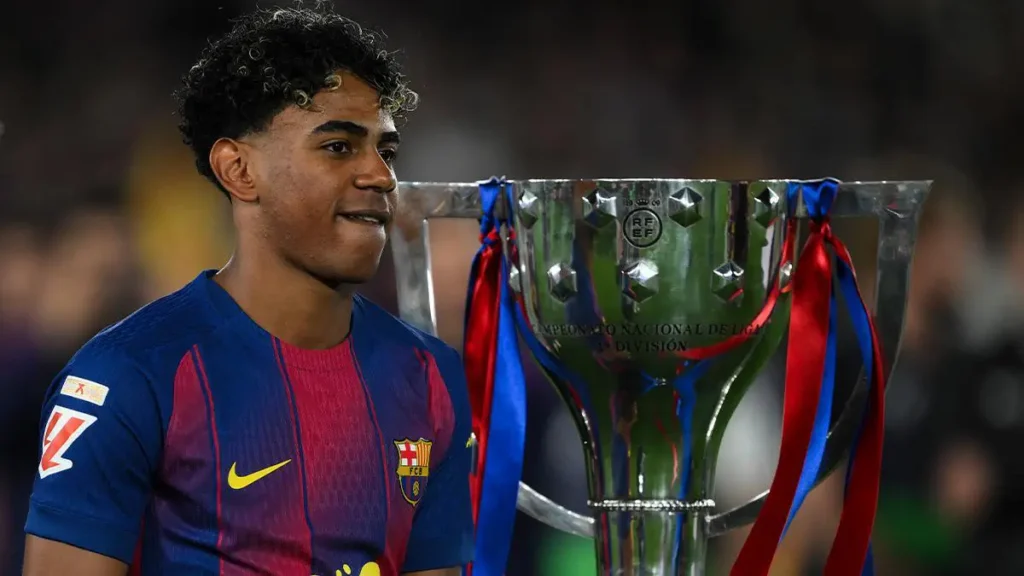 Lamine Yamal crowned the season’s top young player by The Athletic