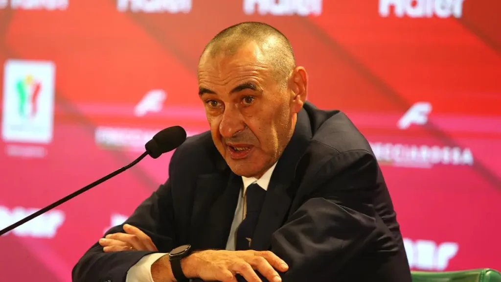 Lazio’s Maurizio Sarri Withdraws from Coaching Derby Against Roma Amid Scandal