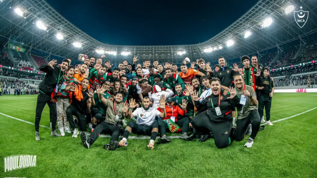 MC Alger Wins Algerian Championship for Third Straight Year
