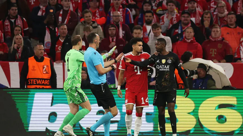 PSG Player Sees No Penalty After Handball in Own Box as Officials Let Play Continue