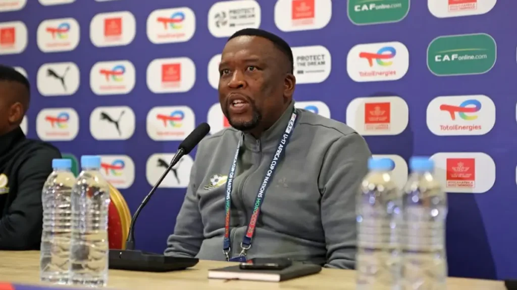 South Africa’s Under-17 coach Vela Khumalo: “We must win tonight against Ghana.”