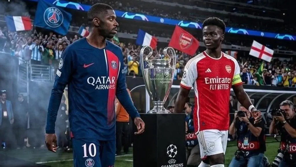 Supercomputer Evaluates PSG and Arsenal’s Chances in the UCL Final